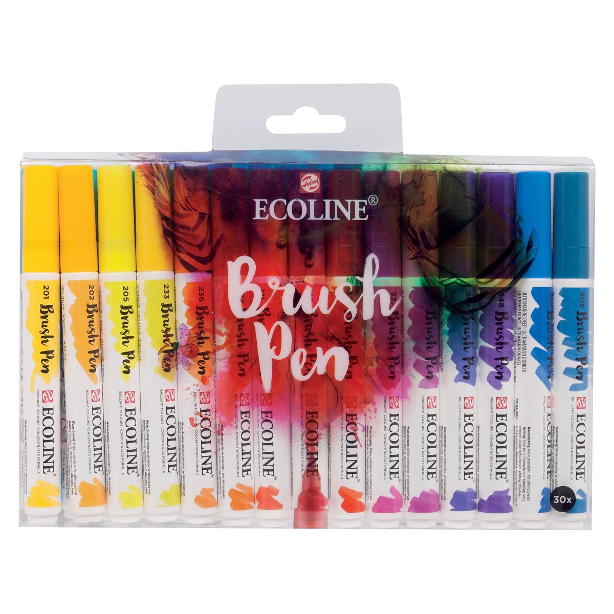 Ecoline Brush Pens - Basis (30 stuks)